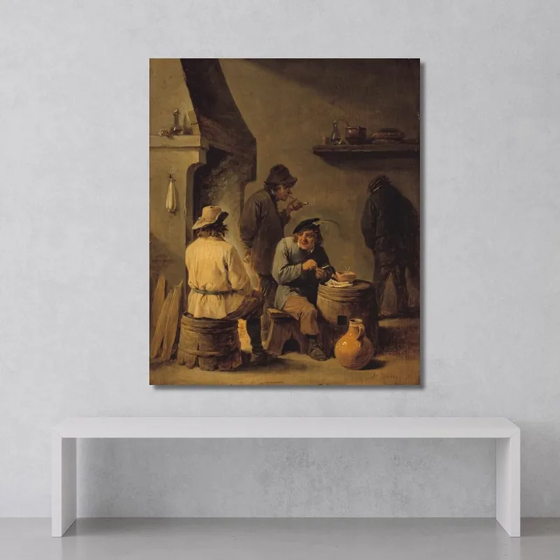 La Tabagie David Teniers The Younger
