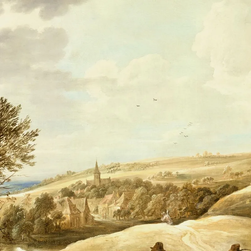 Paysage Avec Des Paysans Jouant Aux Boules Devant Une Auberge David Teniers The Younger