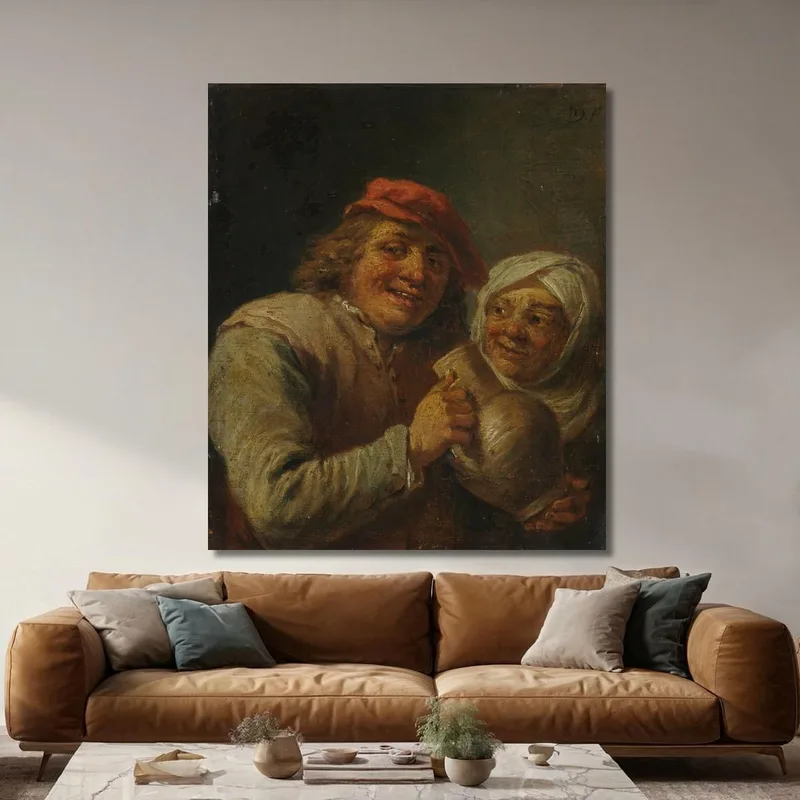 Vecchio E Vecchia David Teniers The Younger