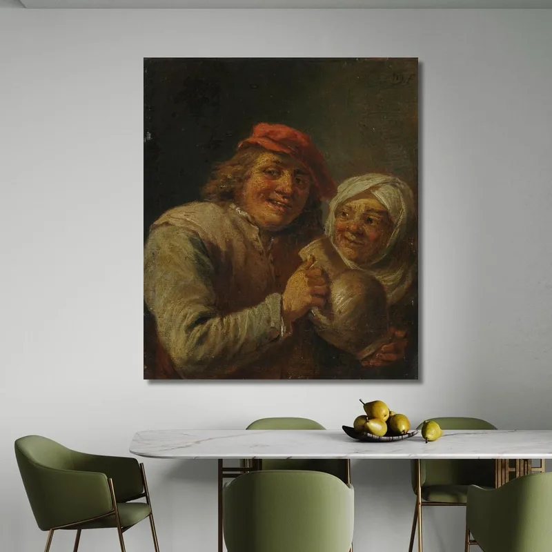 Vecchio E Vecchia David Teniers The Younger