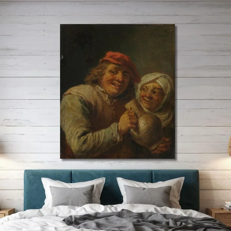 Vecchio E Vecchia David Teniers The Younger