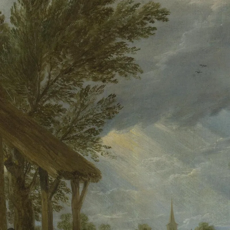 Contadini Che Giocano A Bocce Davanti A Una Locanda Del Villaggio David Teniers The Younger