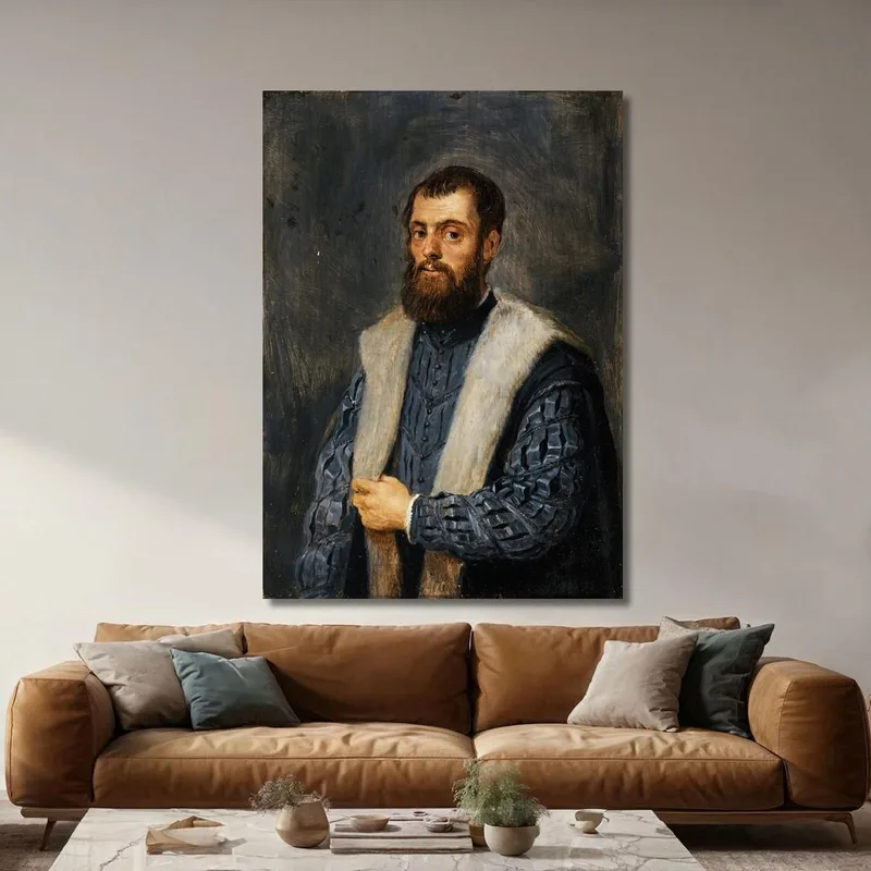Ritratto Di Un Uomo (Dopo Tiziano) David Teniers The Younger