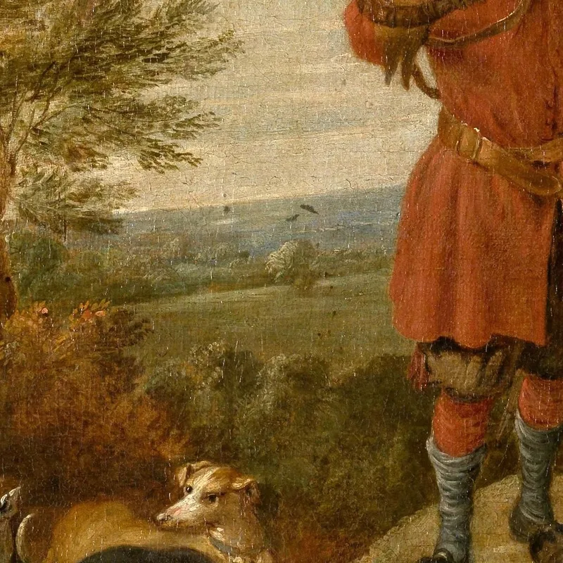 Chasseurs Se Reposant David Teniers The Younger