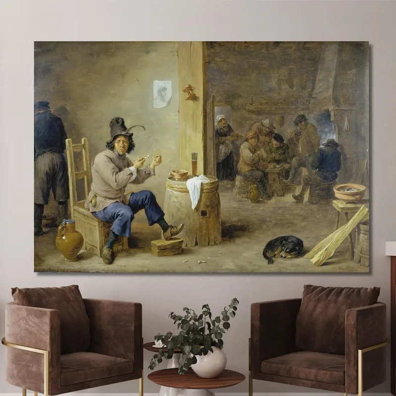 Fumador En Una Posada David Teniers The Younger