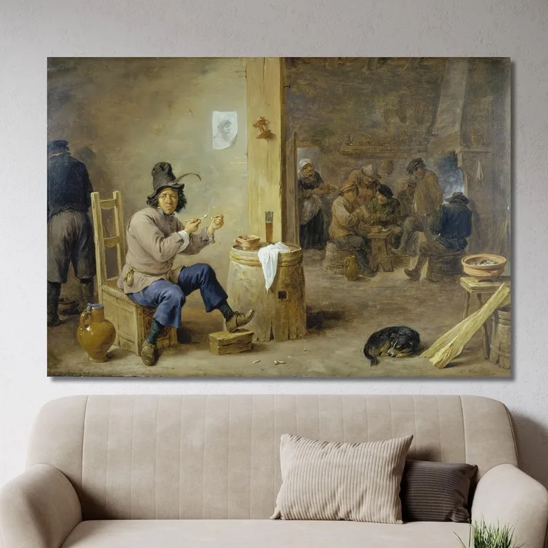 Fumador En Una Posada David Teniers The Younger
