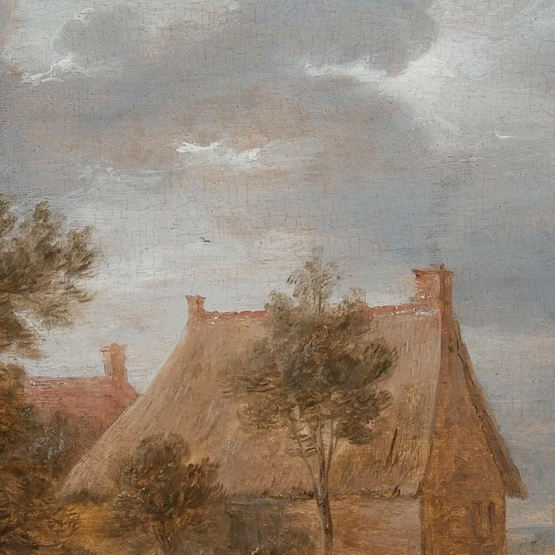 Soldaten Plündern Ein Dorf David Teniers The Younger