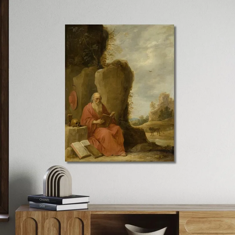 Saint Jérôme Dans Le Désert David Teniers The Younger