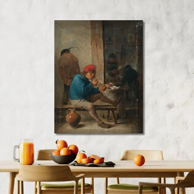 Tavernen-Szene Mit Rauchern David Teniers The Younger