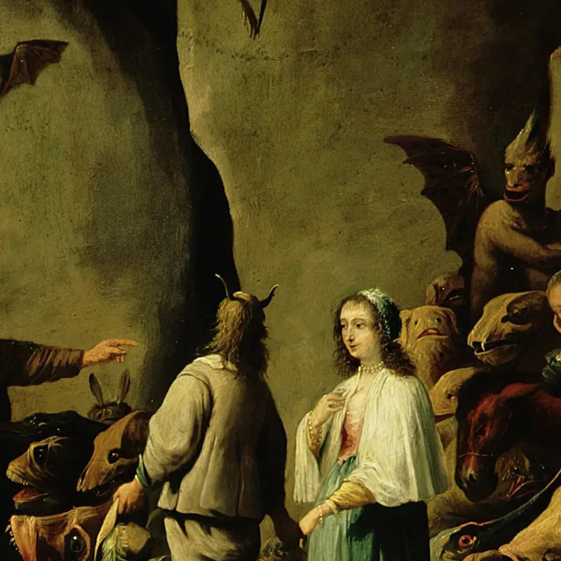 Tentazione Di Sant'Antonio David Teniers The Younger