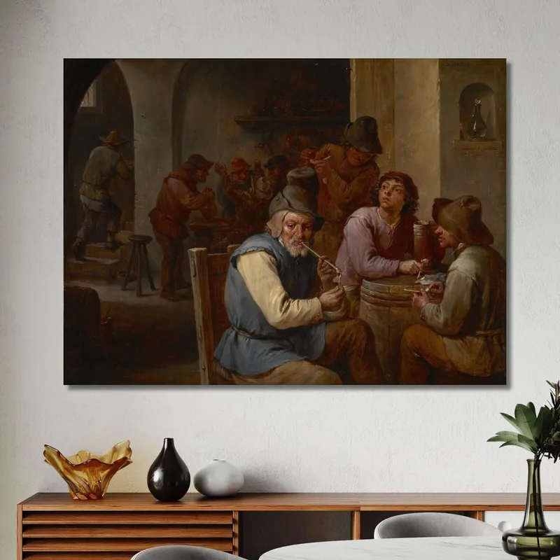 La Taberna Rural David Teniers The Younger