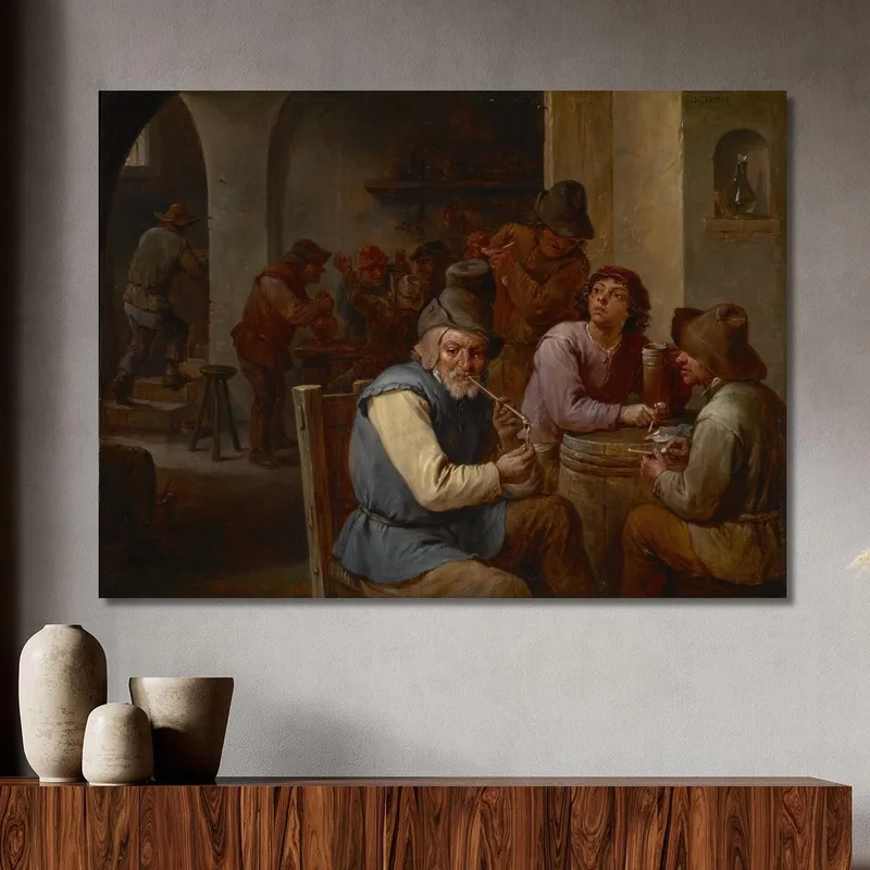 La Taberna Rural David Teniers The Younger