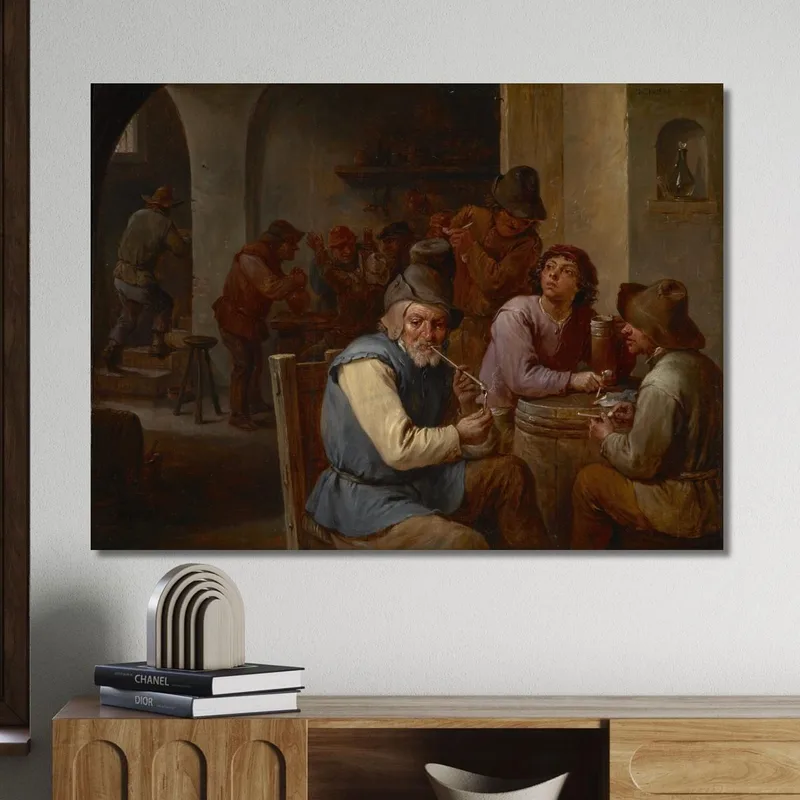 La Taberna Rural David Teniers The Younger