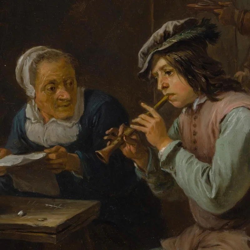El Flautista David Teniers The Younger