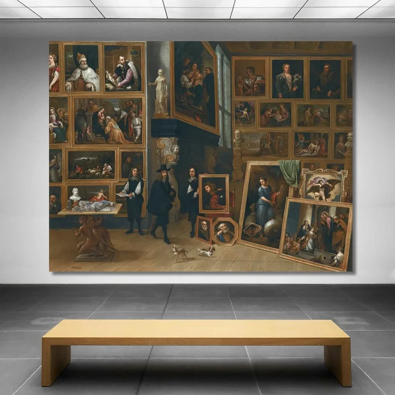 La Galerie De Tableaux De L'Archiduc Léopold Guillaume David Teniers The Younger