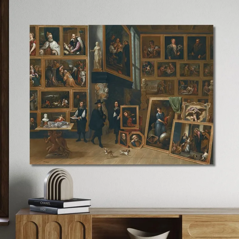 La Galerie De Tableaux De L'Archiduc Léopold Guillaume David Teniers The Younger