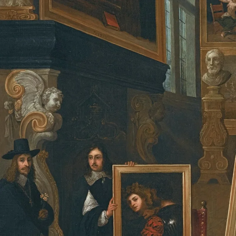 La Galerie De Tableaux De L'Archiduc Léopold Guillaume David Teniers The Younger