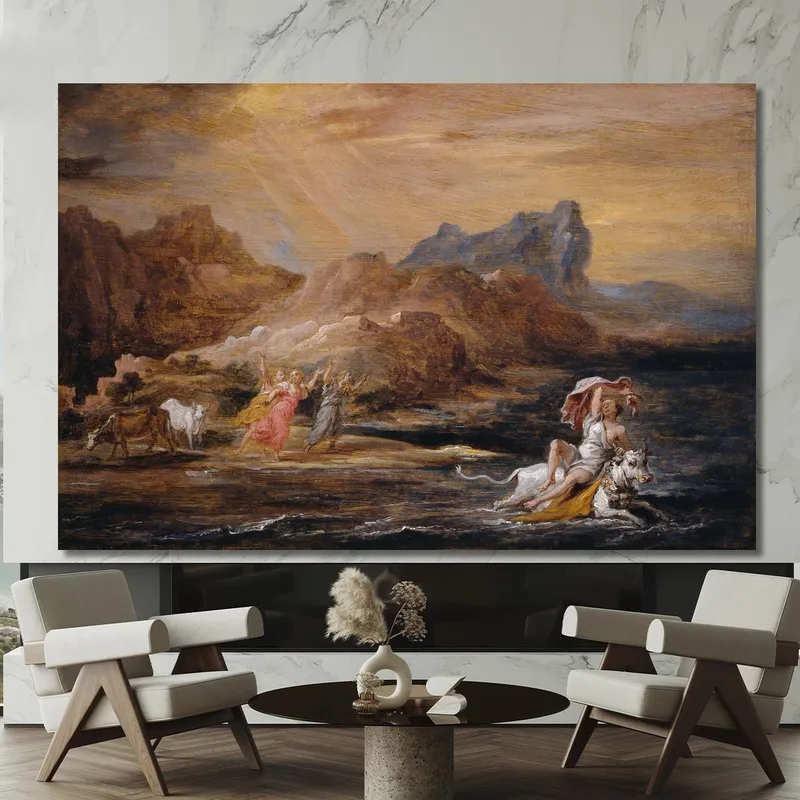 El Rapto De Europa David Teniers The Younger