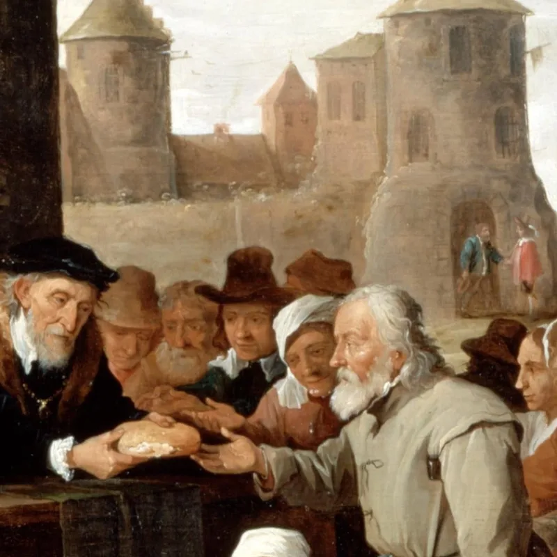 Les Sept Œuvres De Miséricorde Corporelle David Teniers The Younger