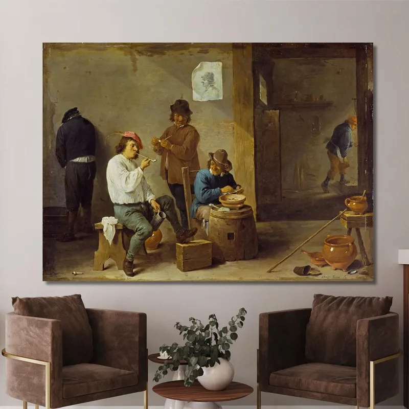 Die Raucher David Teniers The Younger