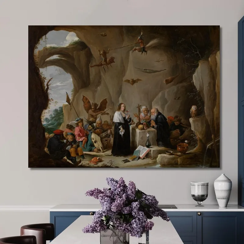 La Tentation De Saint Antoine Le Grand David Teniers The Younger