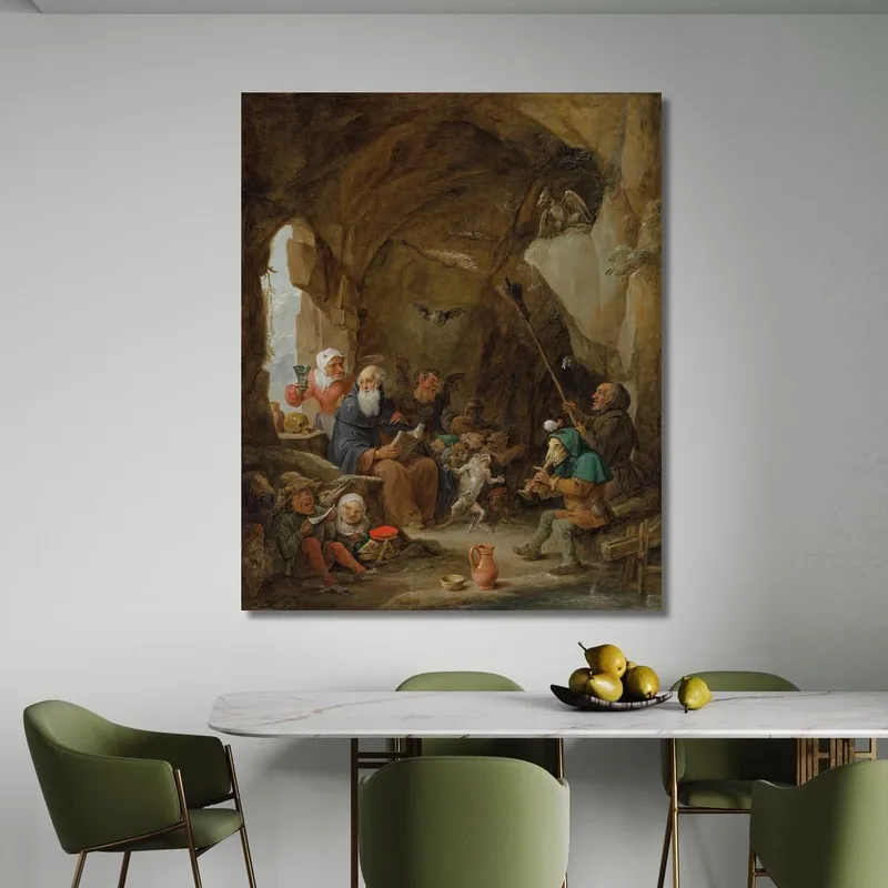 La Tentación De San Antonio David Teniers The Younger