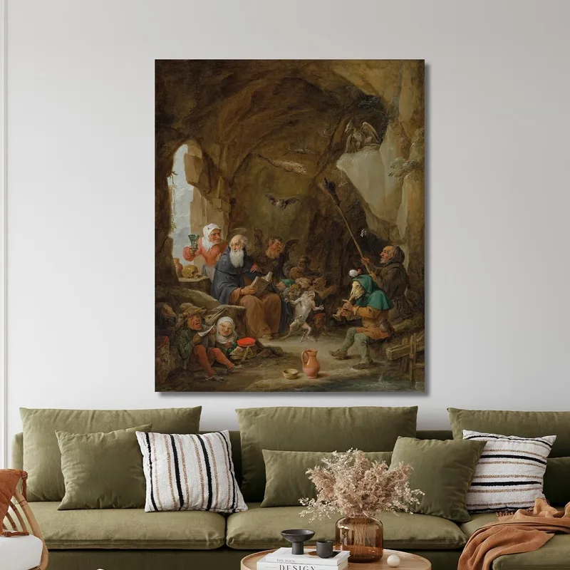 La Tentación De San Antonio David Teniers The Younger