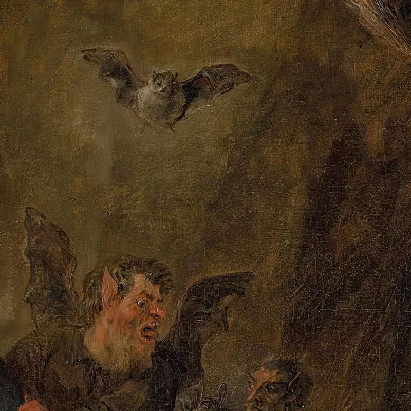 La Tentación De San Antonio David Teniers The Younger
