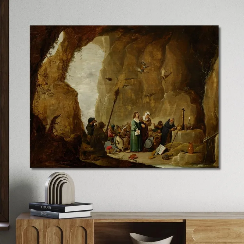 La Tentación De San Antonio David Teniers The Younger