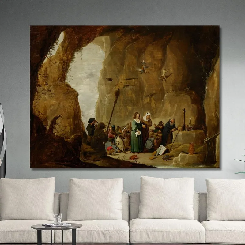 La Tentación De San Antonio David Teniers The Younger