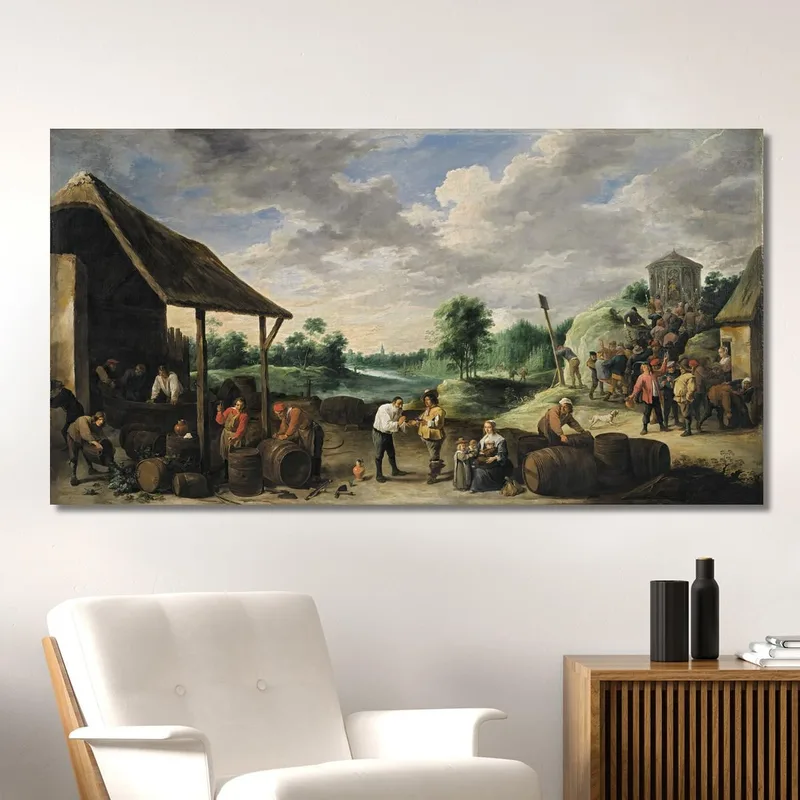 Die Weinlese David Teniers The Younger