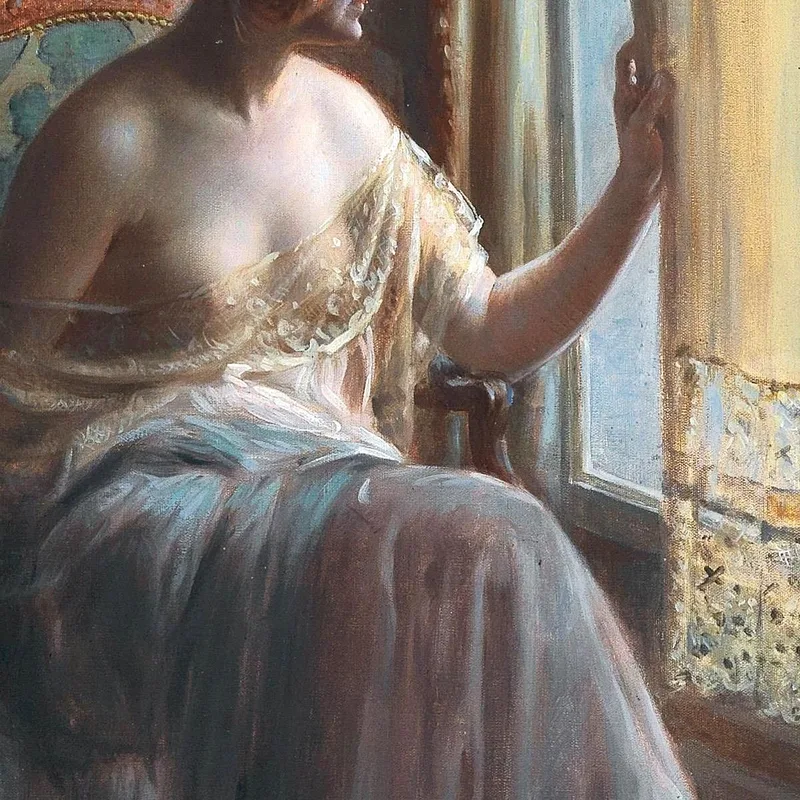 Dama En El Tocador Delphin Enjolras