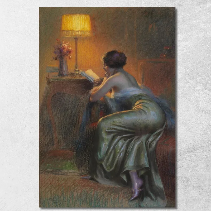 Il Romanzo Delphin Enjolras quadro stampa su tela