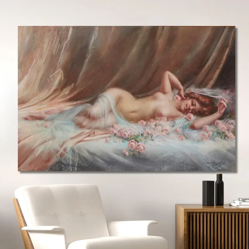 Nudo Con Rose Delphin Enjolras