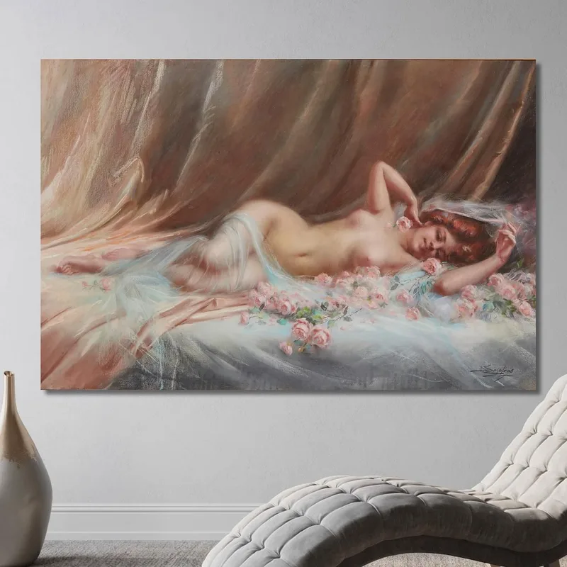 Nudo Con Rose Delphin Enjolras