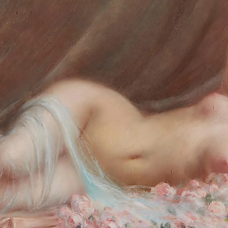 Nudo Con Rose Delphin Enjolras