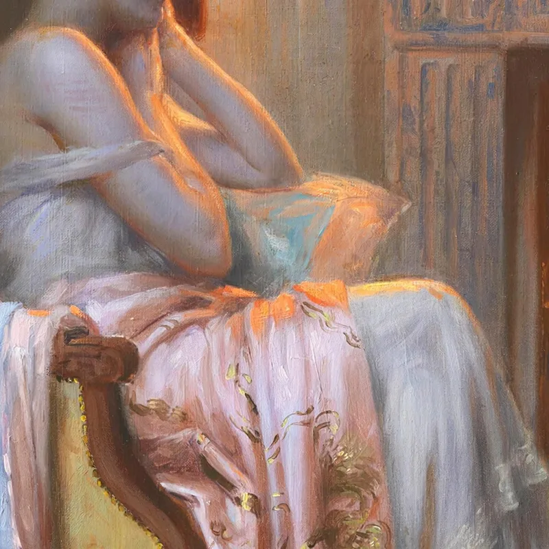 Pensive Delphin Enjolras