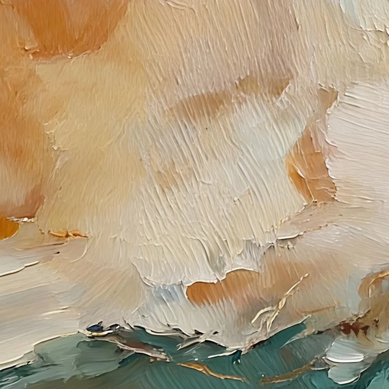 Fine art print abstract earth tones harmony