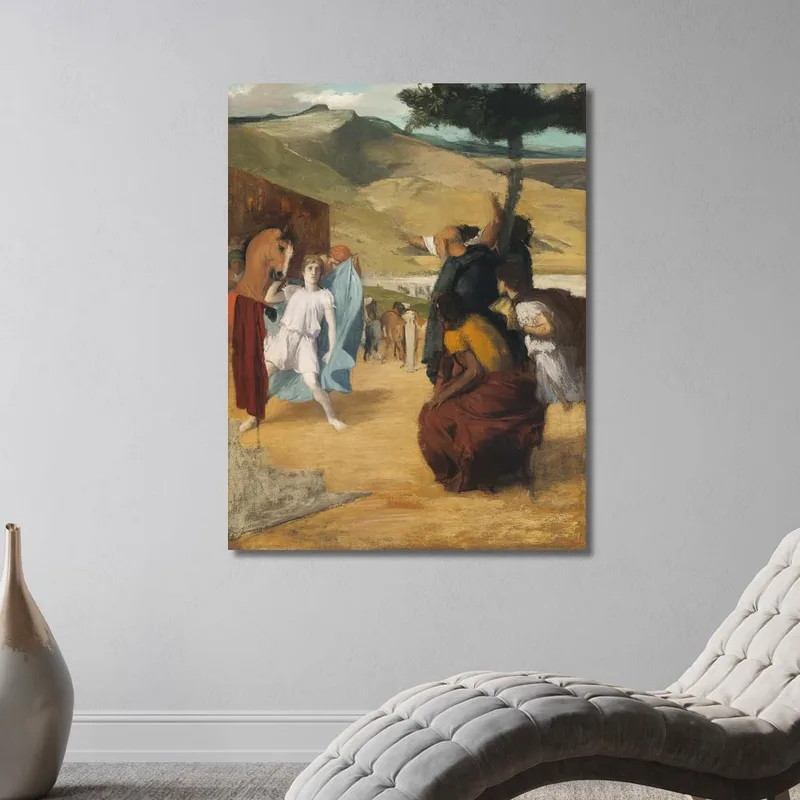 Alessandro E Bucefalo 1861 Edgar Degas