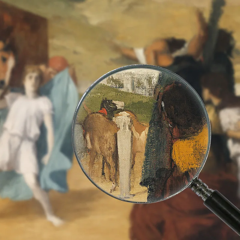 Alessandro E Bucefalo 1861 Edgar Degas