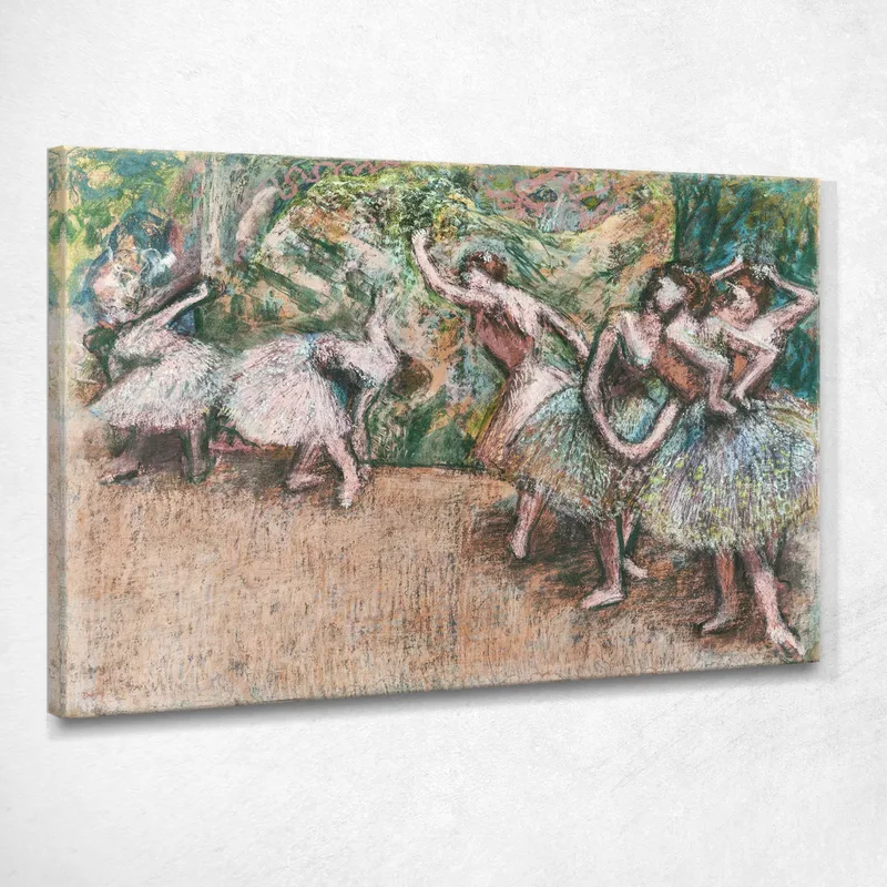 Ballet Scene 1907 Edgar Degas canvas print