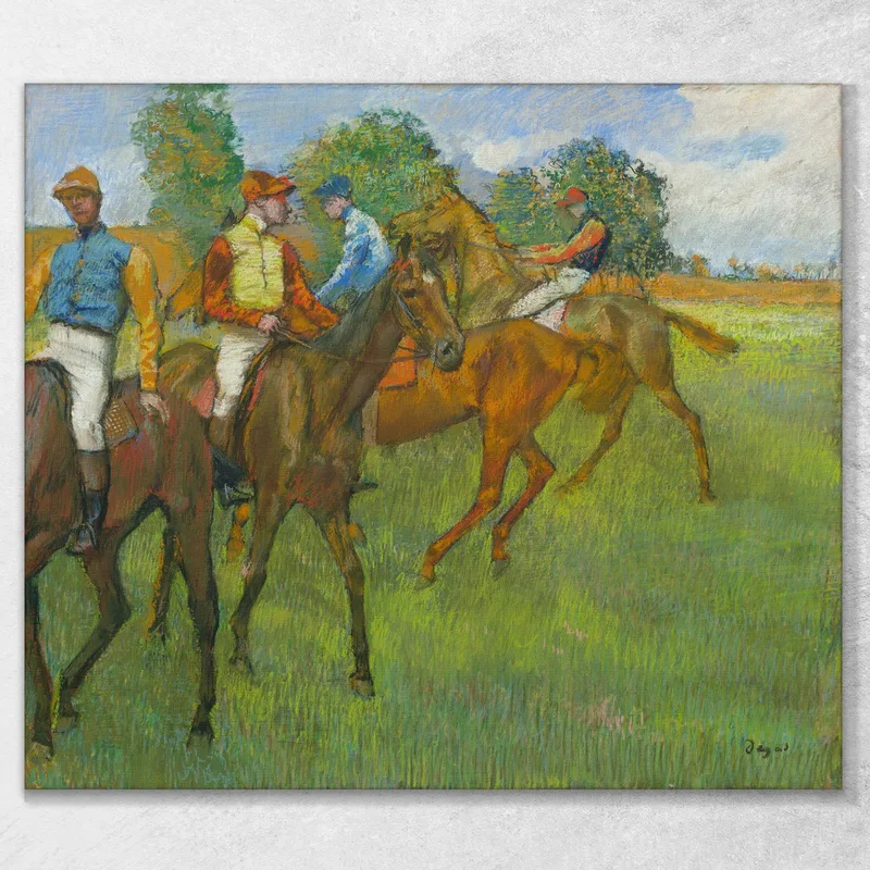 Before The Race Edgar Degas
