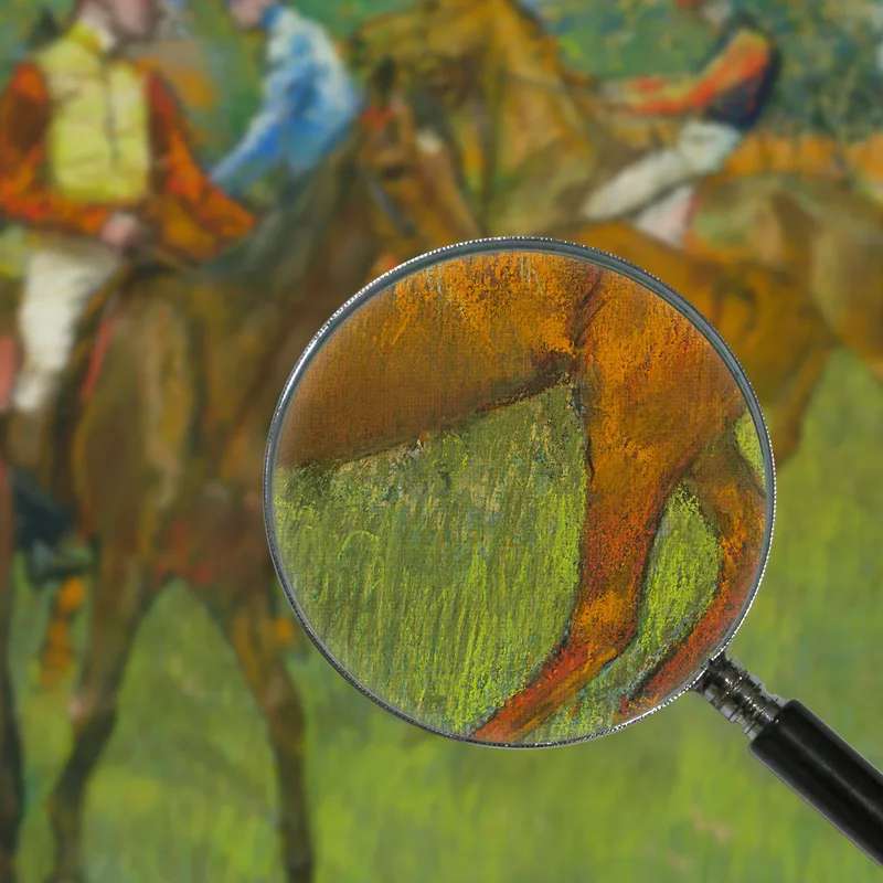 Before The Race Edgar Degas