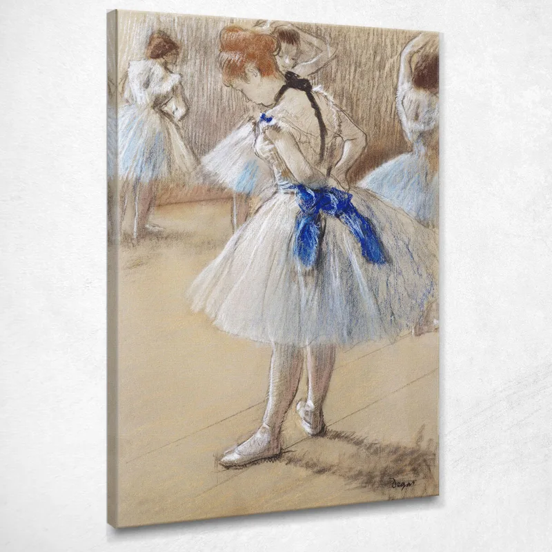 Ballerina 1880 Edgar Degas canvas print