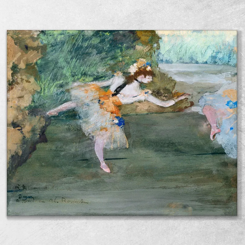 Bailarina En El Escenario Edgar Degas
