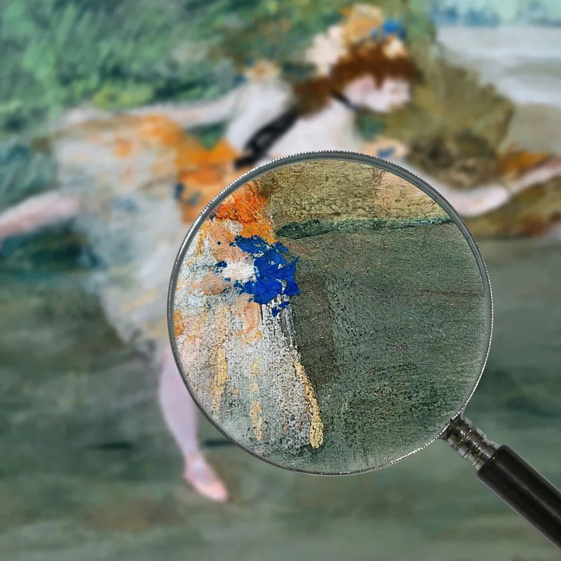 Bailarina En El Escenario Edgar Degas