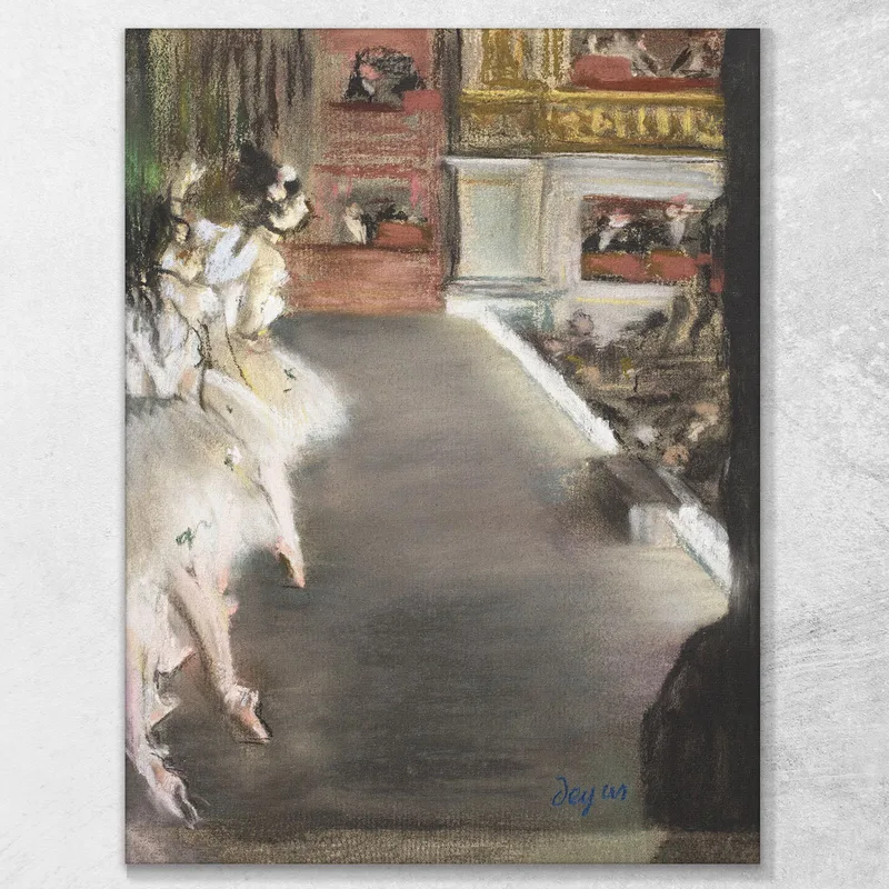 Bailarines De La Antigua Ópera Edgar Degas