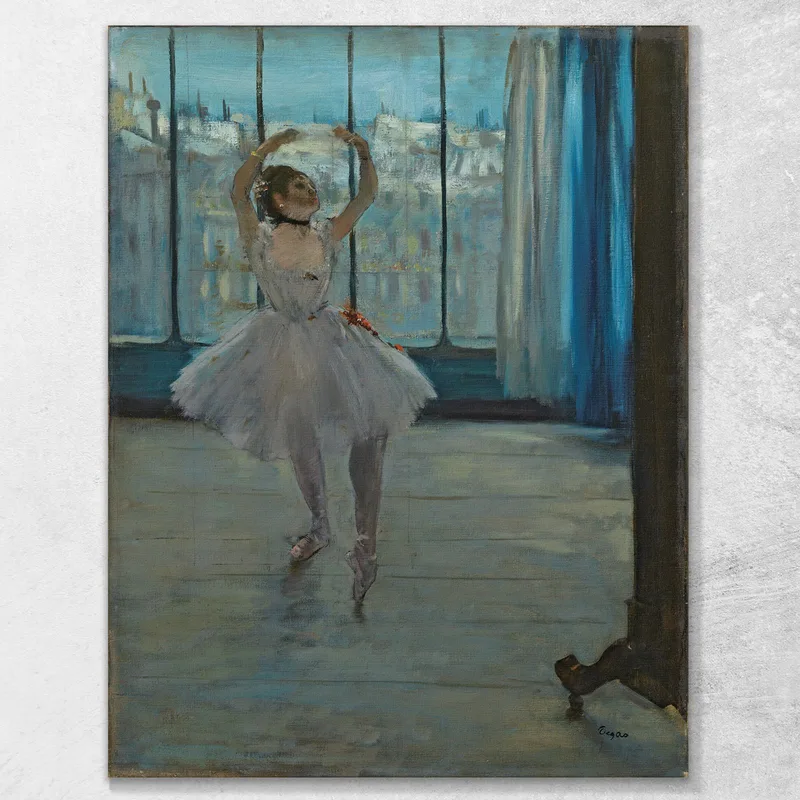 Ballerina In Posa Per Un Fotografo Ballerina Davanti Alla Finestra Edgar Degas
