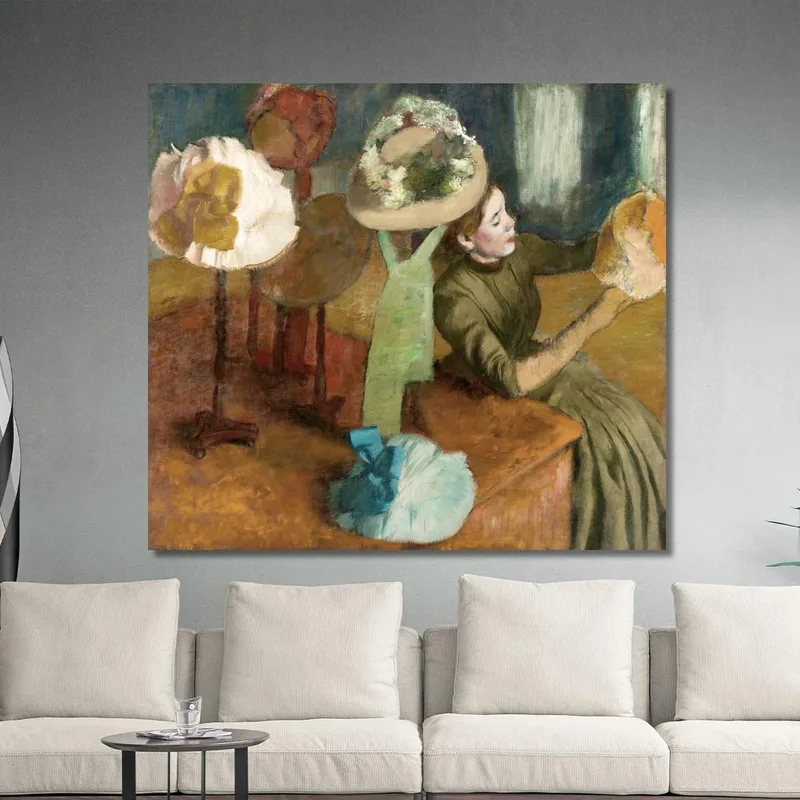 La Boutique De Chapellerie Edgar Degas