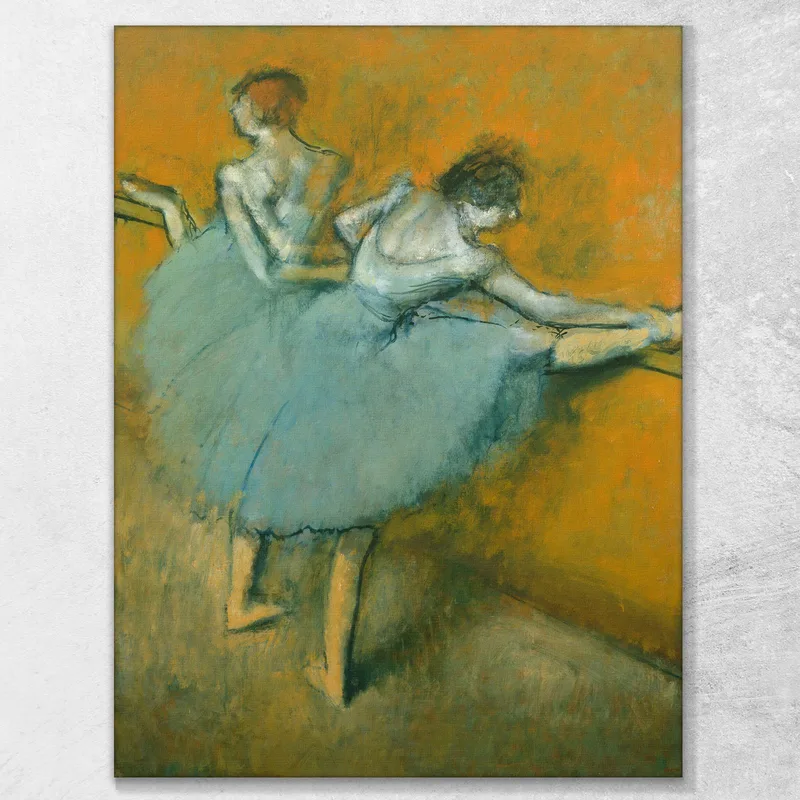 Ballerini Alla Sbarra Edgar Degas